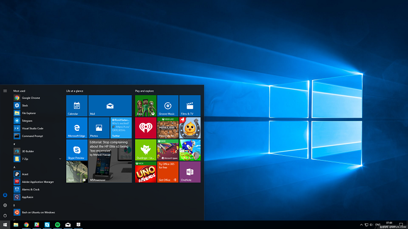 雨林木風 Windows10純凈版 32位 快速簡單